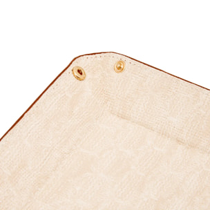 Vide-poche Whisky carré 20x20cm beige