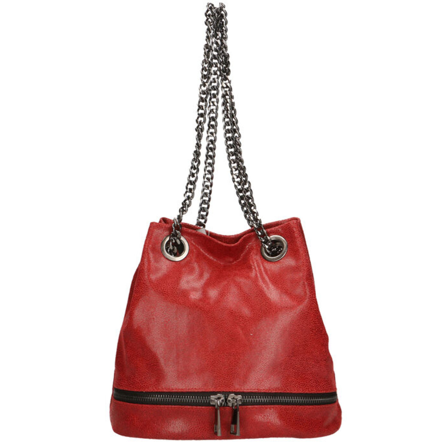 Borsa a secchiello da donna - Modello Sérénité - Vera pelle - 32.0 x 28.0 x 13.0 cm