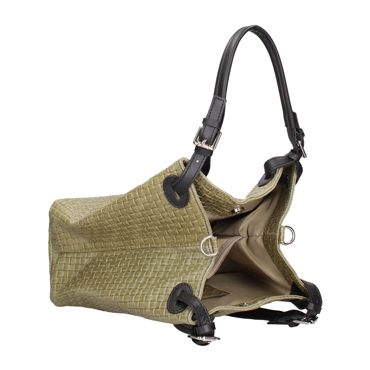 Borsa Shopper da donna - Modello Araminta - Vera Pelle - 32.0 x 29.0 x 17.0 cm