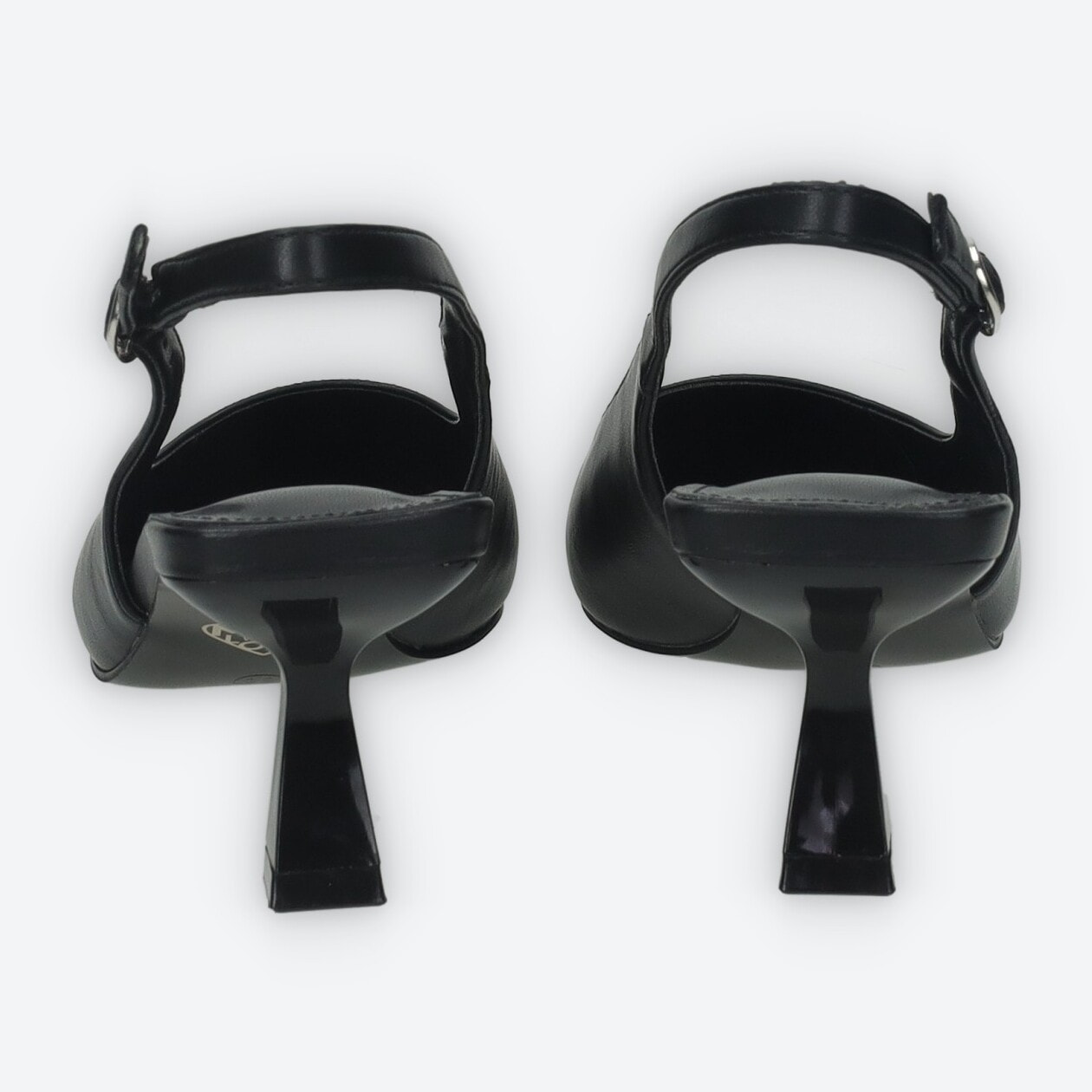 Décolleté sling back Donna Tata Italia Nero