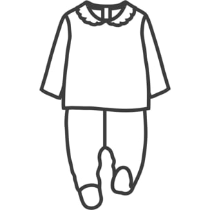 Conj. Polaina + Camiseta C/Bebé Calma