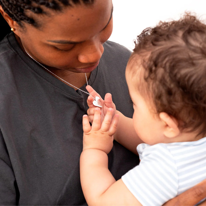 Collar "Mamá" corazón