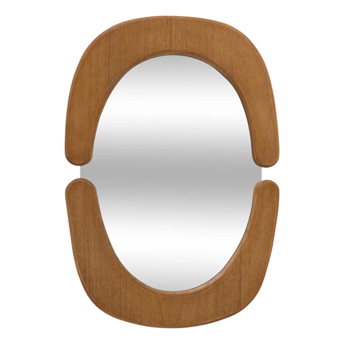 Miroir Antoine 58x40cm acajou