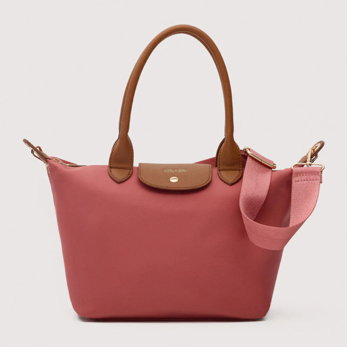 Bolso de mano Rosa con Bandolera - Elizana