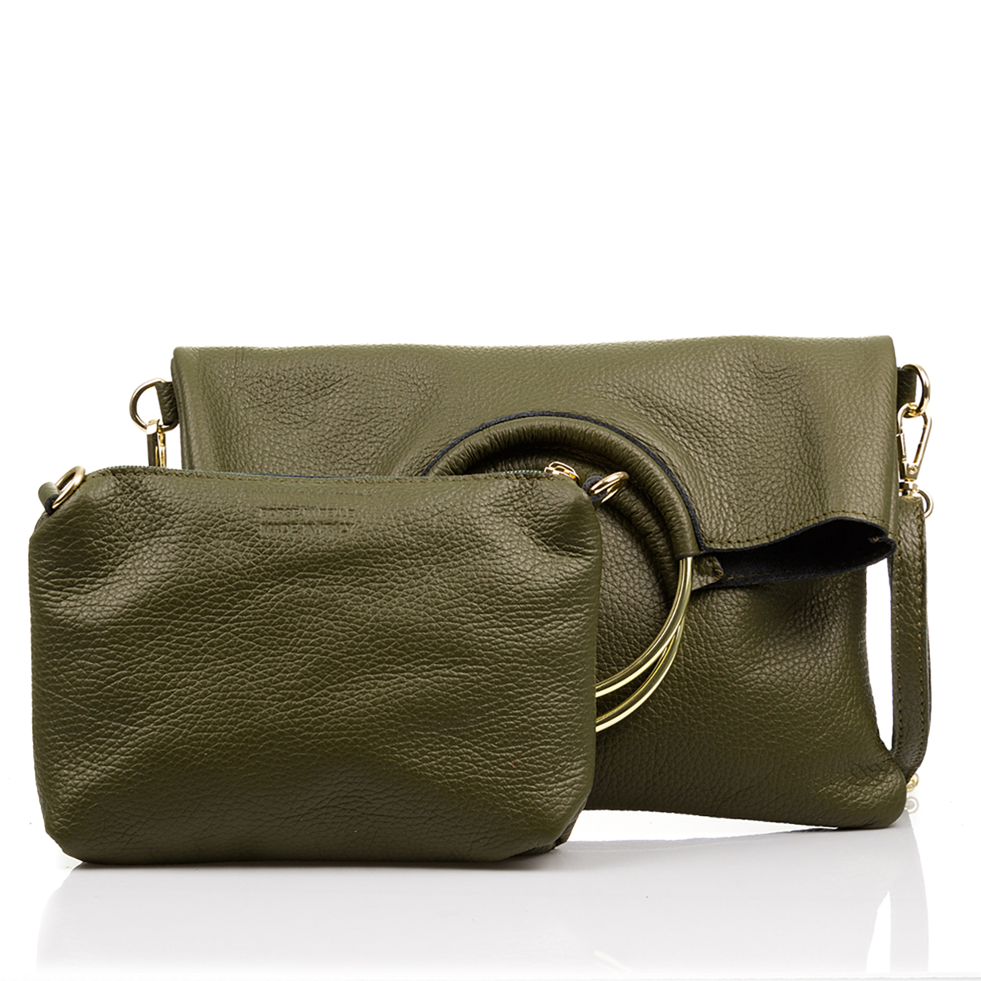 Corinna Borsa a tracolla Donna. Pelle autentica Dollaro