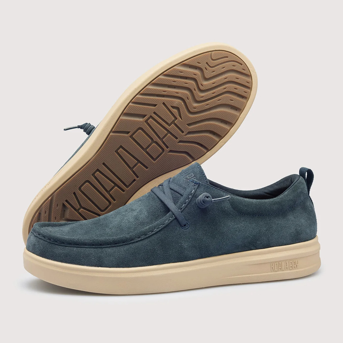 Mocasín Casual Piel Azul Marino - Toogier