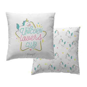 Funda de cojín reversible Mr.Wonderful Unicorn Lovers 45X45 cm
