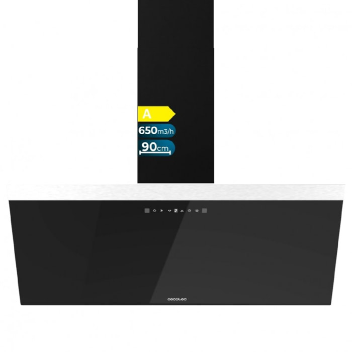 Cecotec Cappa decorativa Bolero Flux DM 603500 Glass Black B