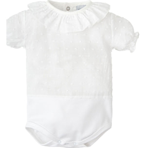 Body bebé manga corta plumetti volante