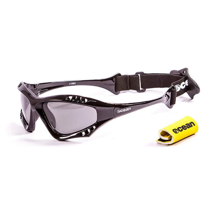 Gafas de deportes acuáticos OCEAN AUSTRALIA - Negro brillante / Ahumada