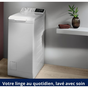 Lave linge top ELECTROLUX EW7T3733BA - 7 kg - 1300 tr/min - Classe A - Moteur induction