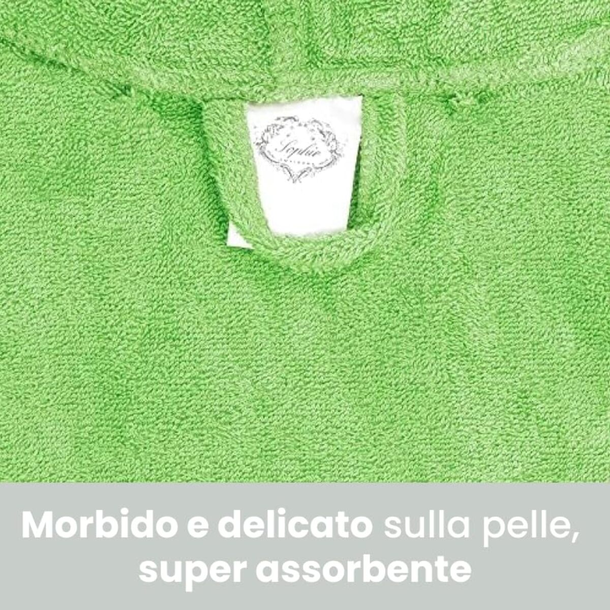 INTRECCI Accappatoio Bambino e Bambina, Accappatoio Spugna di Cotone, Assorbente, Morbido, per Pelli Sensibili, Certificato Oeko-Tex.