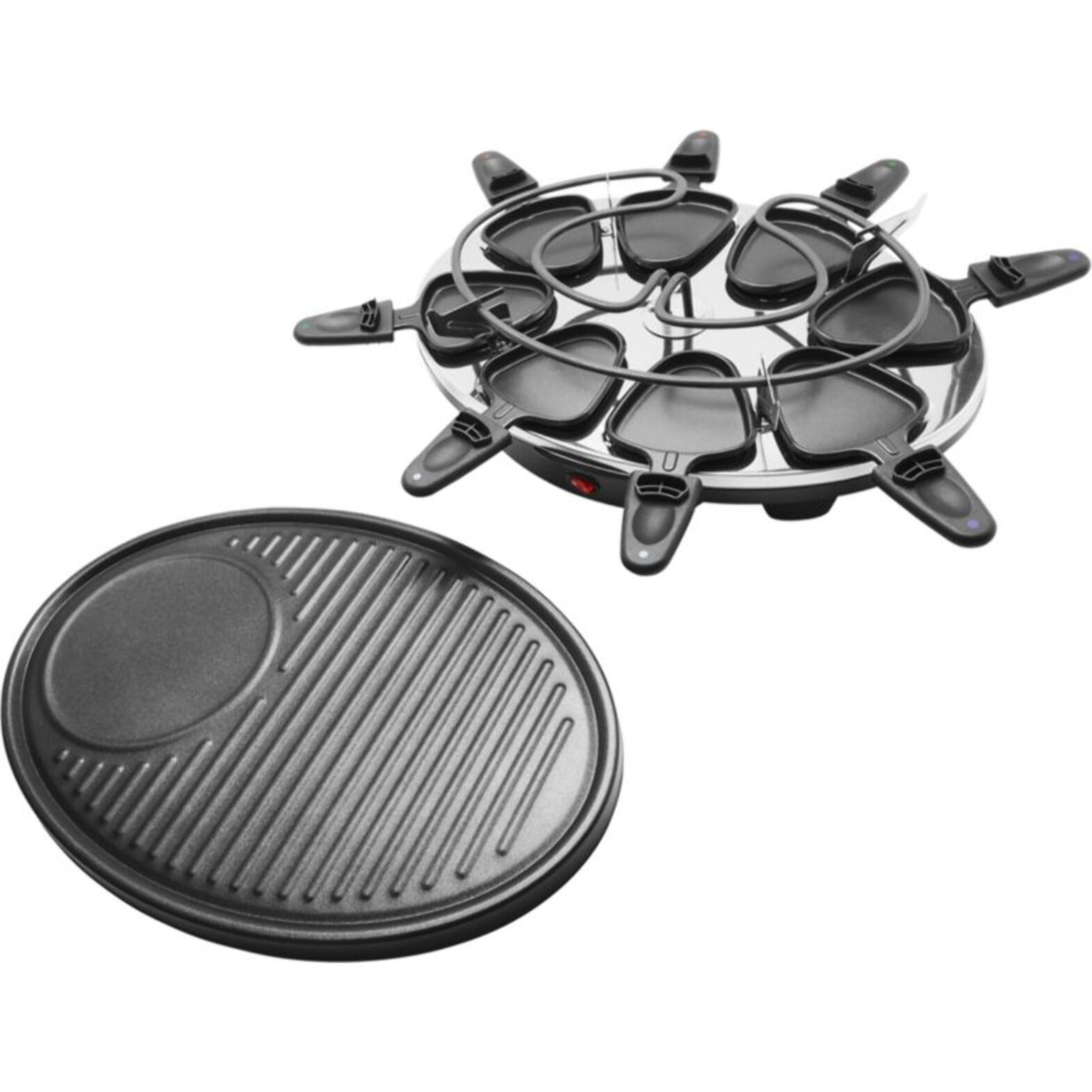 Raclette ESSENTIELB ERGP5 8 personnes 3 en 1 From'Party