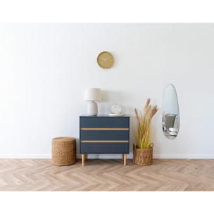 Jenna - pouf - en jute naturelle - Beige