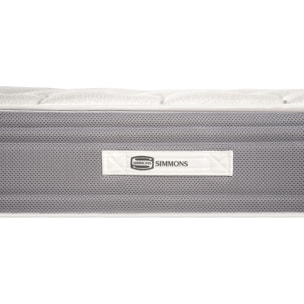 Ensemble LE PUISSANT, matelas H25 ressorts ensachés, mi-ferme, 2 sommiers