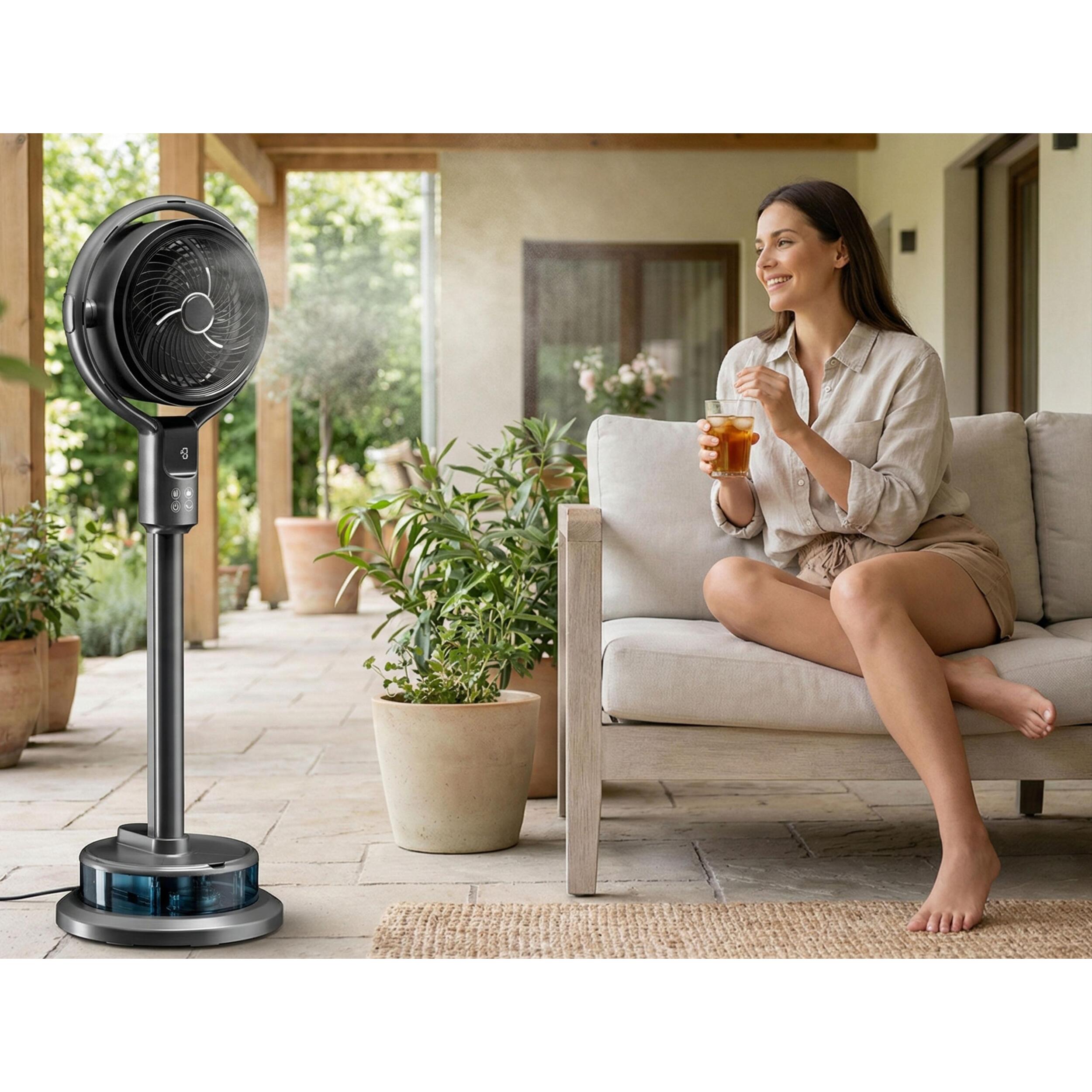 Ventilateur nébuliseur compact