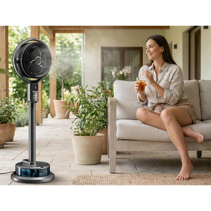Ventilateur nébuliseur compact