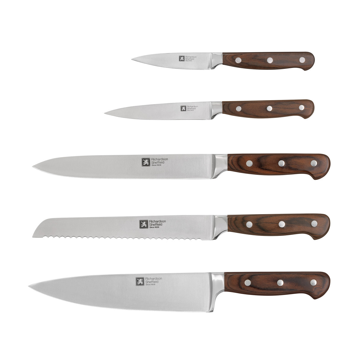 Virtuose - Bloc 5 couteaux de cuisine