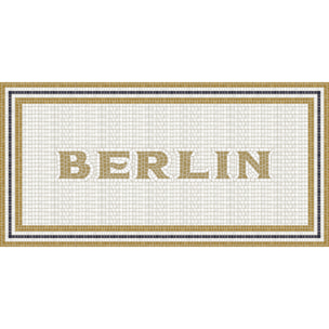 Alfombras vinílicas de Ceramiko - Mosaico romano "Berlin"