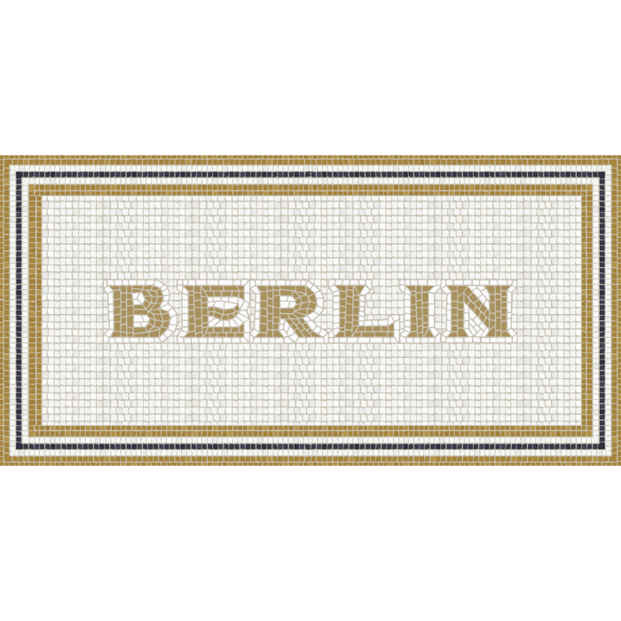 Alfombras vinílicas de Ceramiko - Mosaico romano "Berlin"