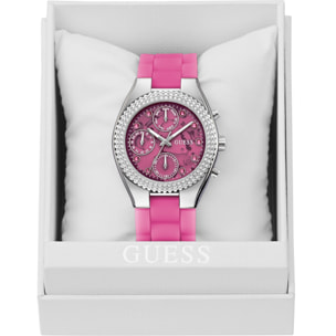 Guess Orologio Multifunzione Sparkling Pink