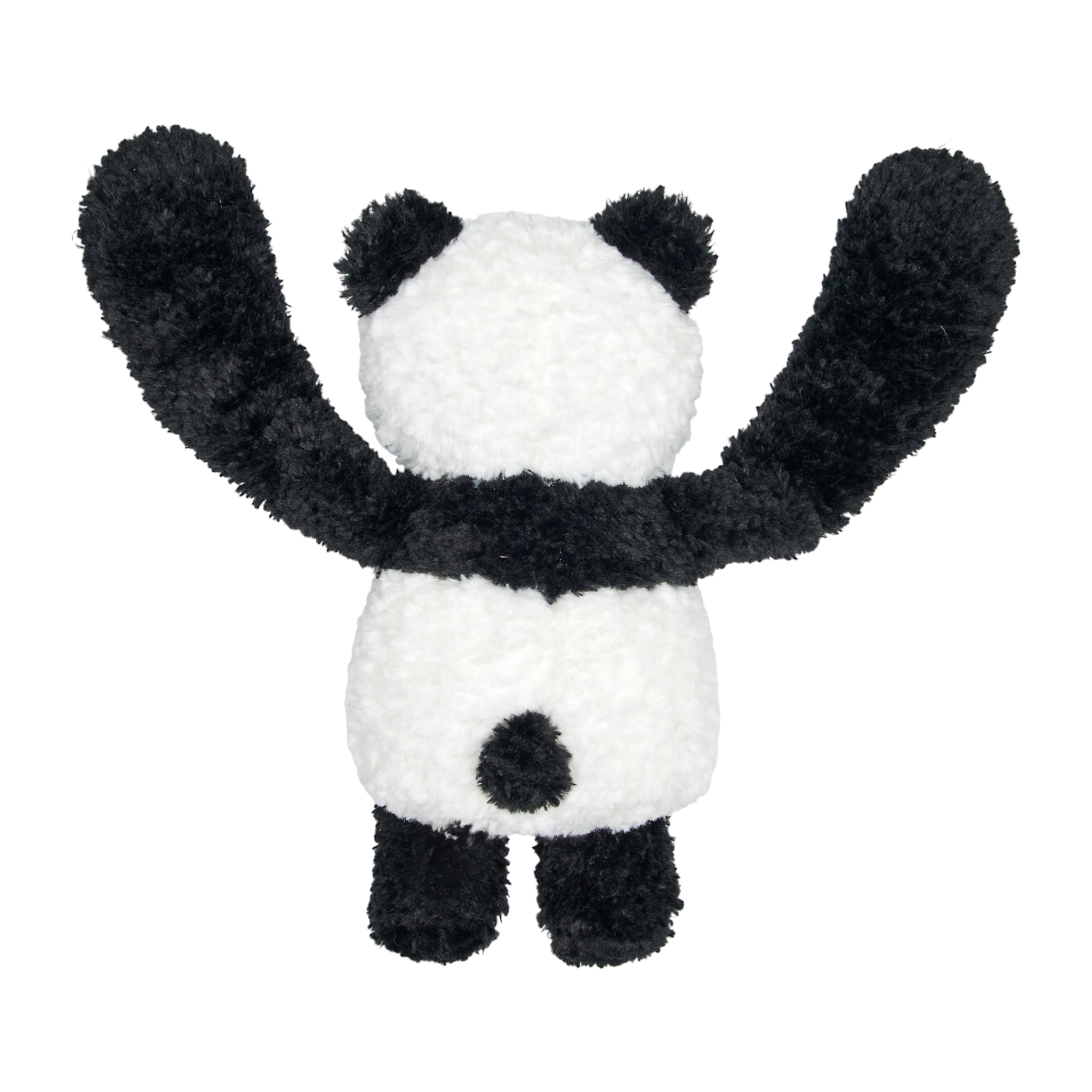 Peluche - JEUX 2 MOMES - Panda Calin Lestée - Lestée - Douce - Blanc et Noir