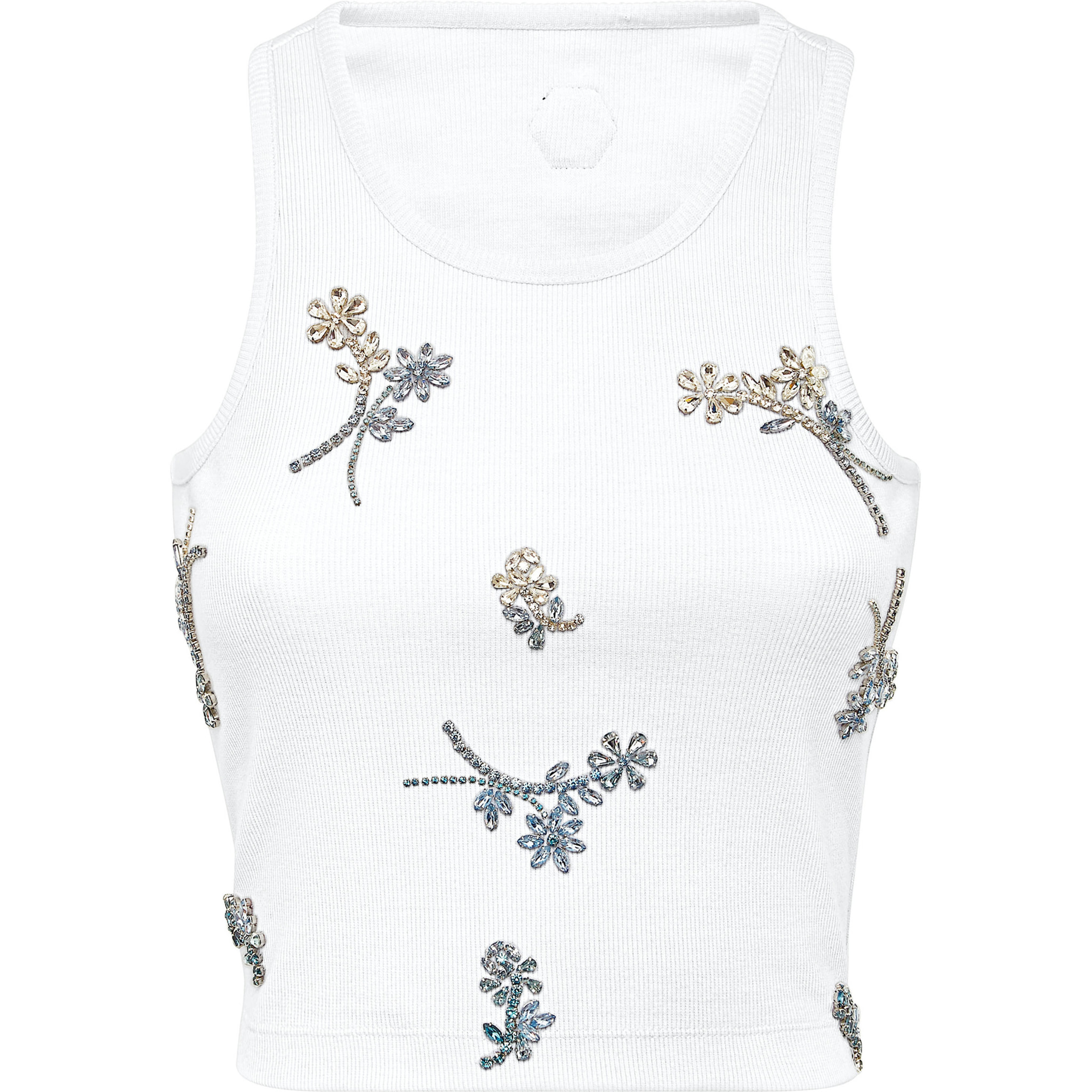 PHILIPP PLEIN Camiseta de tirantes FLOWERS