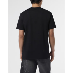 PHILIPP PLEIN Camiseta de cuello redondo y manga corta MONOGRAM