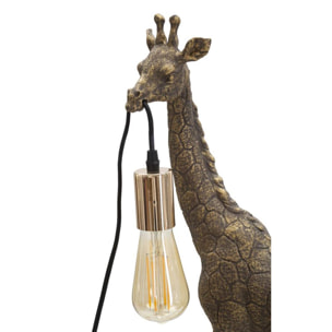 LAMPADA DA TAVOLO GIRAFFA CHARME1921 DORATO