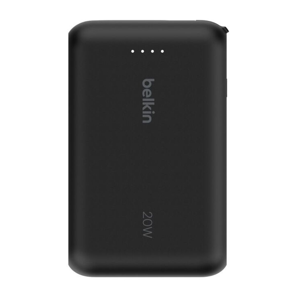 Batterie externe BELKIN 10000 mAh avec cable USB-C intégre noir