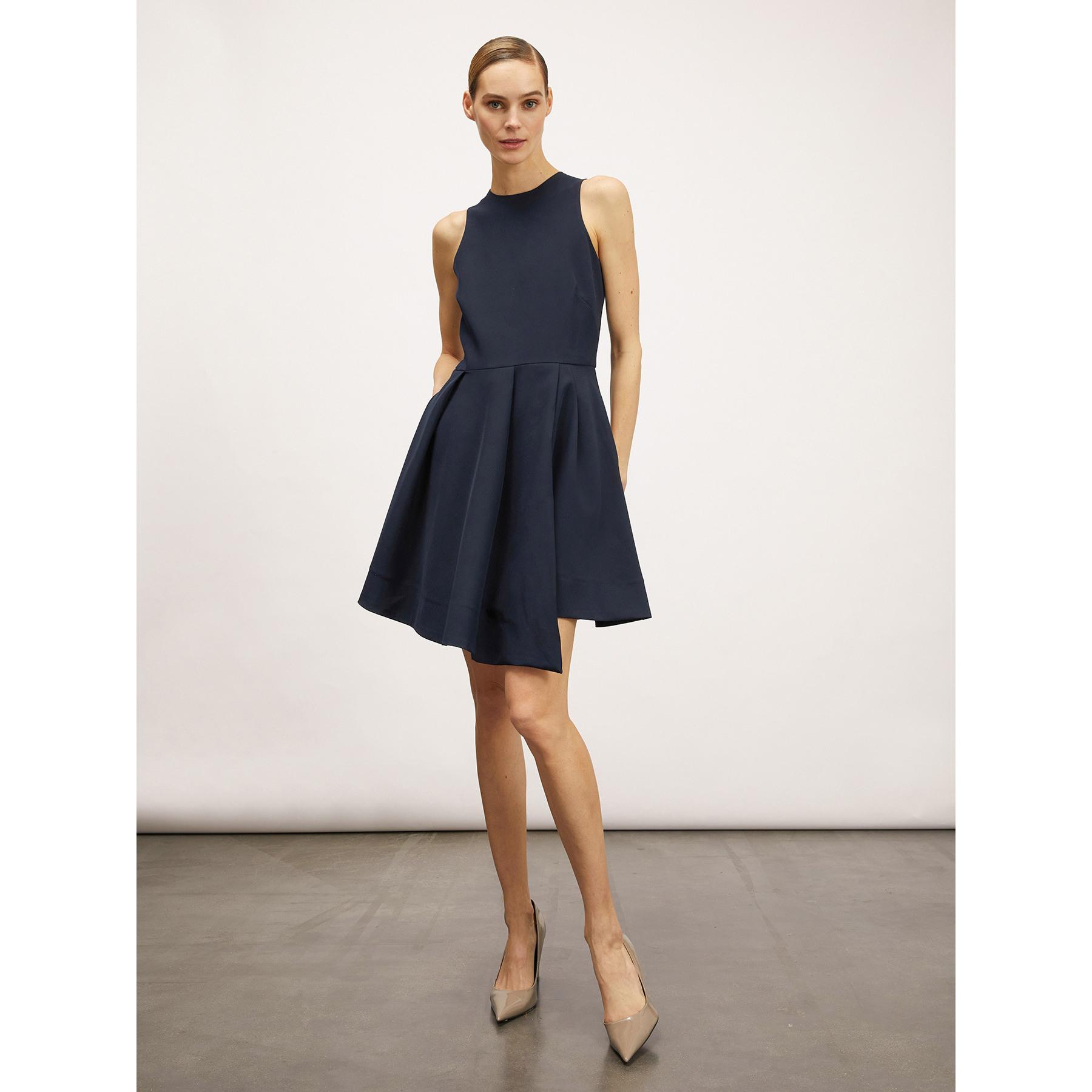 Motivi - Mini dress con gonna a pieghe - Blu