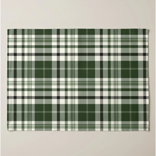 Lot de 2 sets de table anti-taches Davis Green