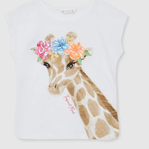 T-shirt giraffa
