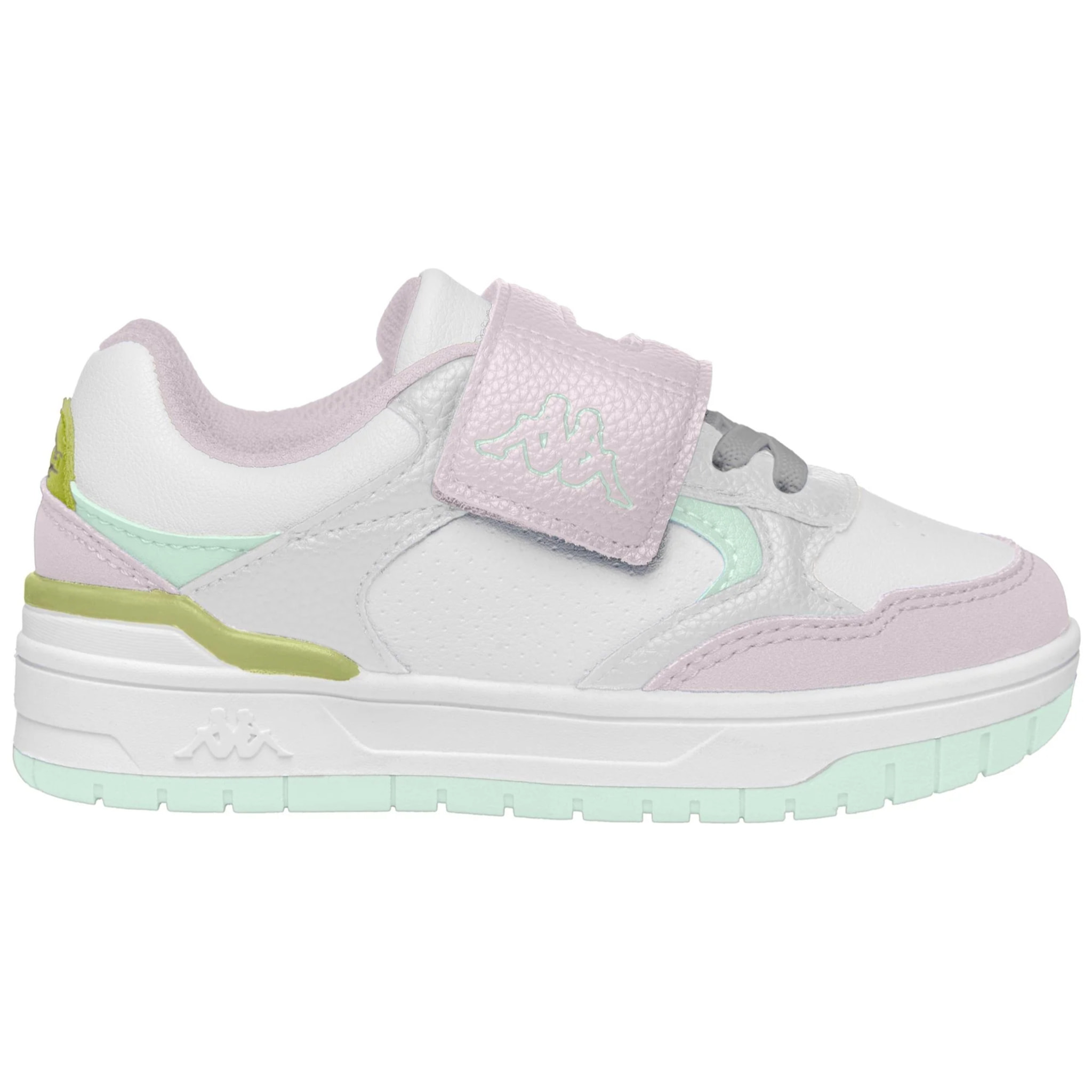 Kappa - Sneakers Bambino/a Grigio - Logo Manis 2.0 Ev Kid