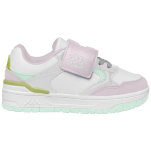 Kappa - Sneakers Bambino/a Grigio - Logo Manis 2.0 Ev Kid