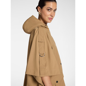 Elena Mirò - Parka over con cappuccio - Marrone