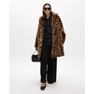 Pantaloni a Righe Diplomatiche Lamé a Pieghe