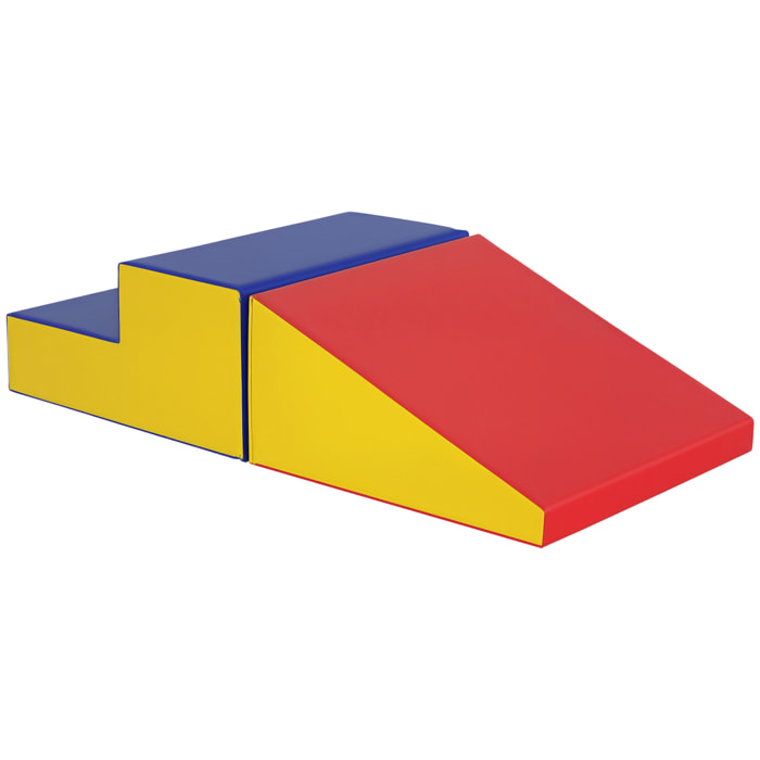 2 blocs de construction en mousse XXL - modules de motricité - certifiés normes EN71-1-2-3 - mousse EPE revêtement PU