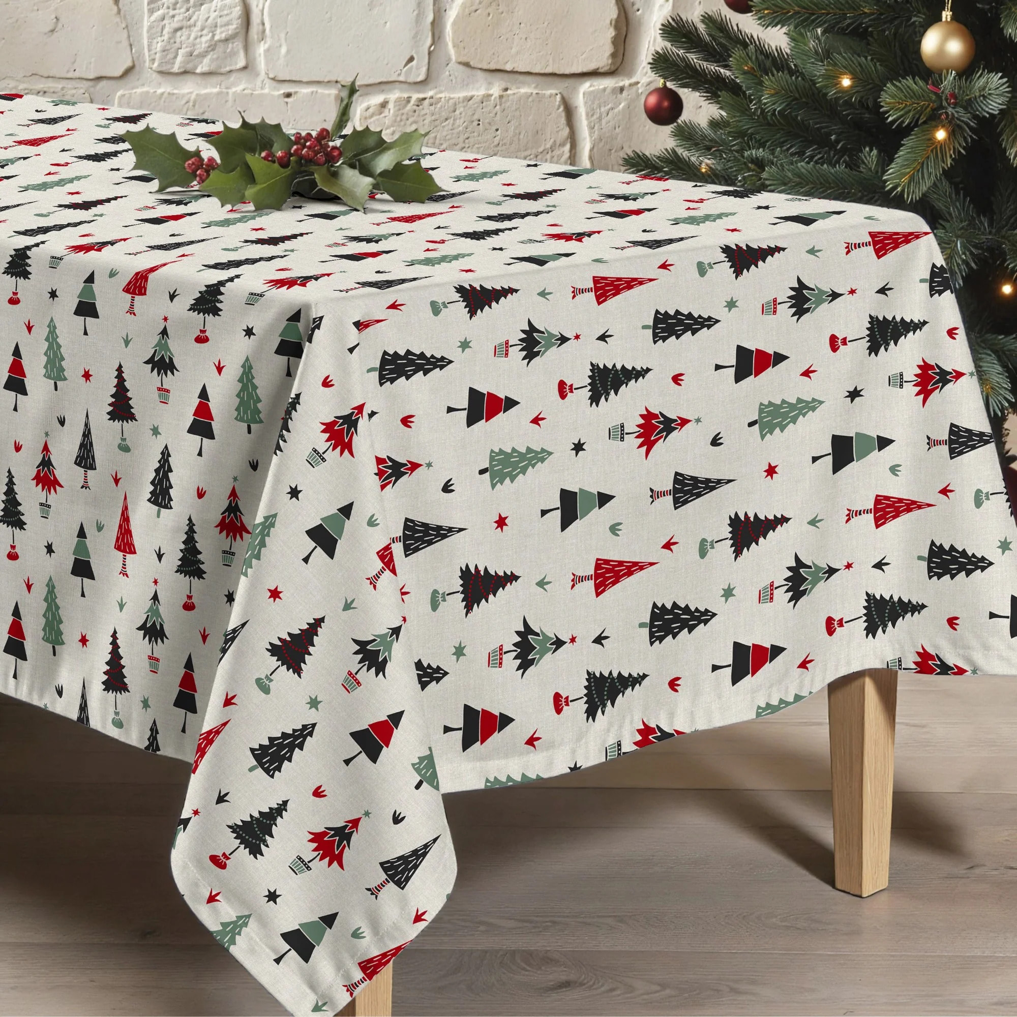 Nappe en résine Anti-tâches Merry Christmas 82