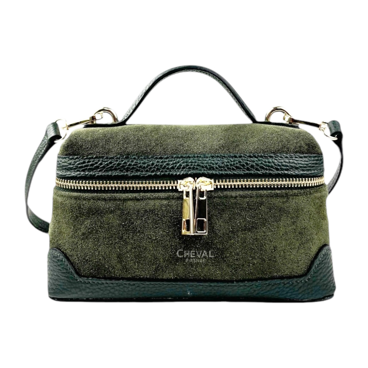 Borsa a mano Cheval Firenze Santorini F/W Verde Militare