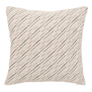 Coussin Mosai carré 40x40cm beige