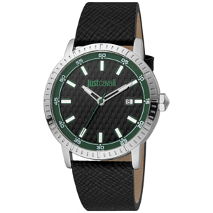 Reloj Just Cavalli JC1G216L0025 Hombre Analogico Cuarzo con Correa de Cuero