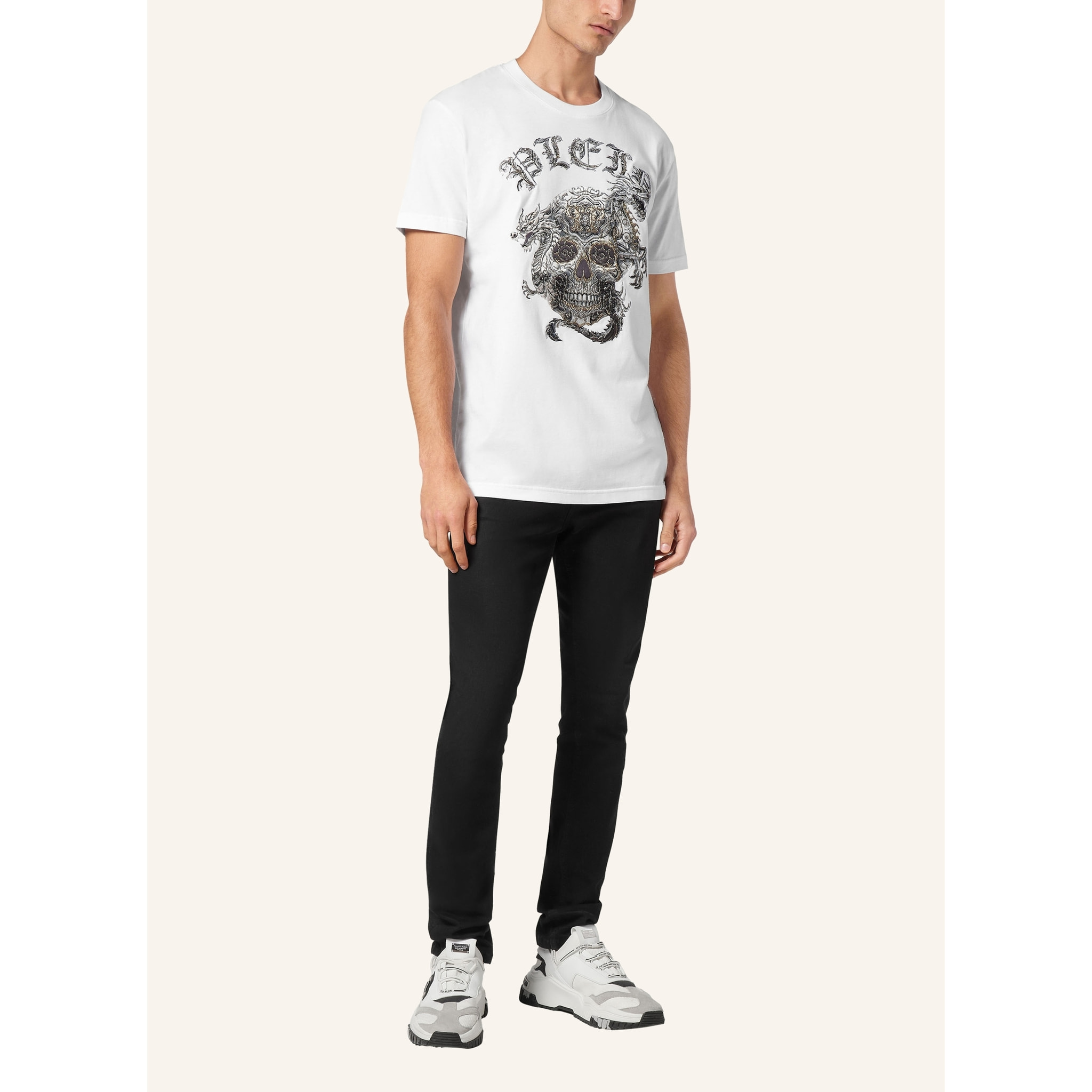 PHILIPP PLEIN T-shirt girocollo SKULL