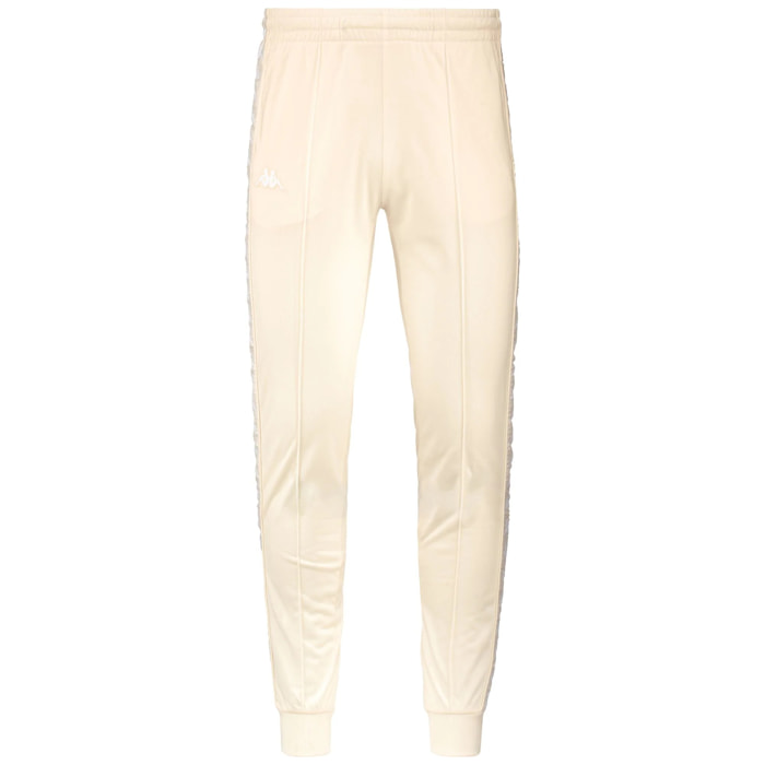Kappa - Pantaloni Uomo Bianco - 222 Banda Rastoria Slim