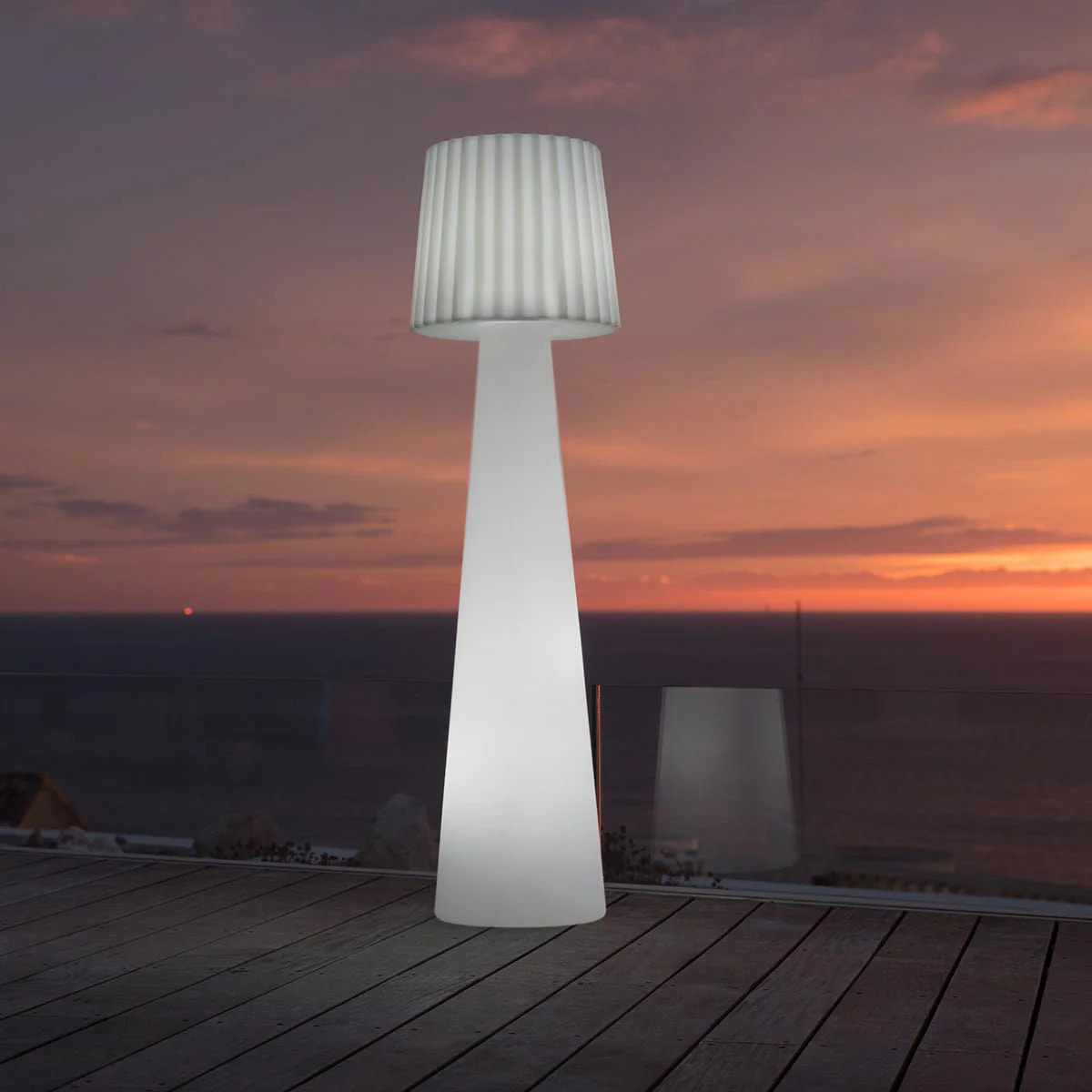 Lampadaire ext filaire LADY H150CM