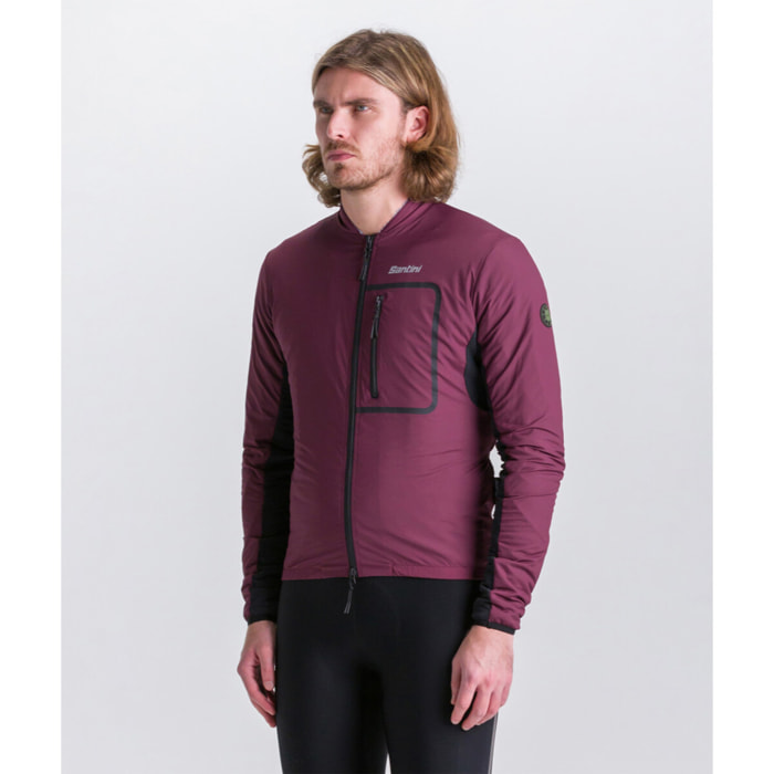 Alpha T - Veste - Bourgogne - Homme