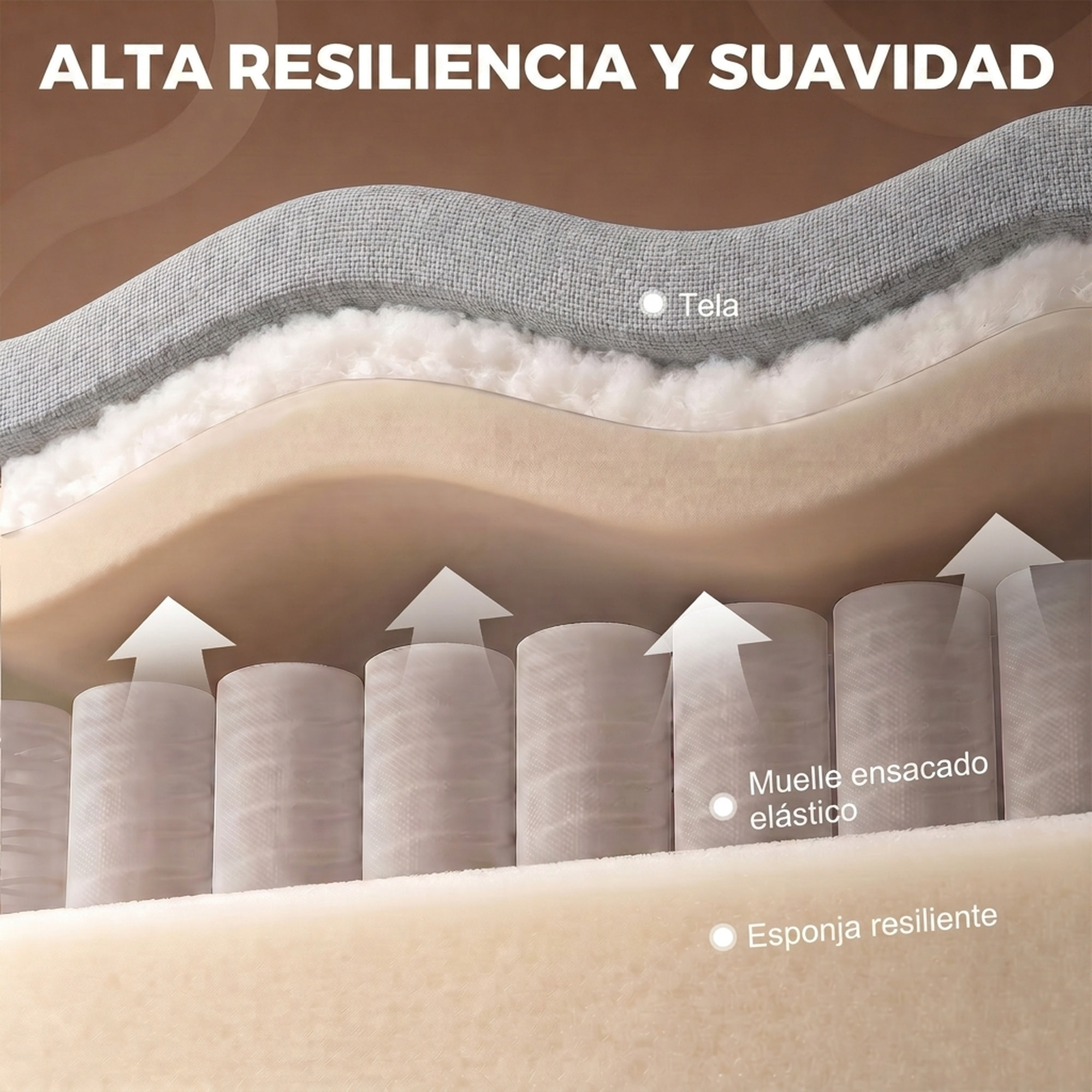 Sillón de Masaje, Sillón Relax Reclinable Manual con 8 Puntos Masaje, Calor Lumbar, Mando a Distancia, Asiento con Muelles, Reposapiés, Cojín Lumbar, Bolsillos Laterales, Tejido de Rizo, Gris