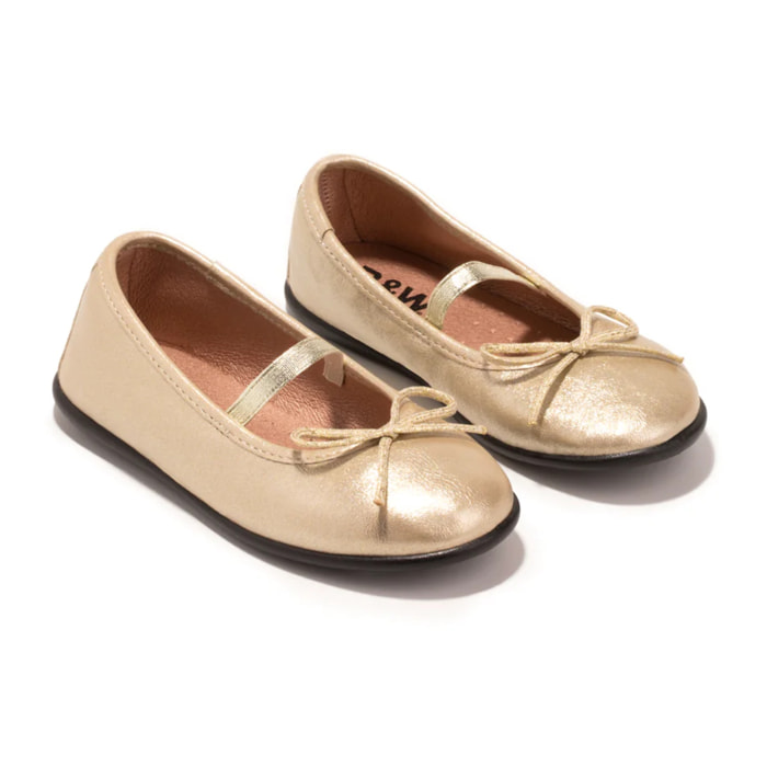 Ballerine da bambina in metallo  B&W