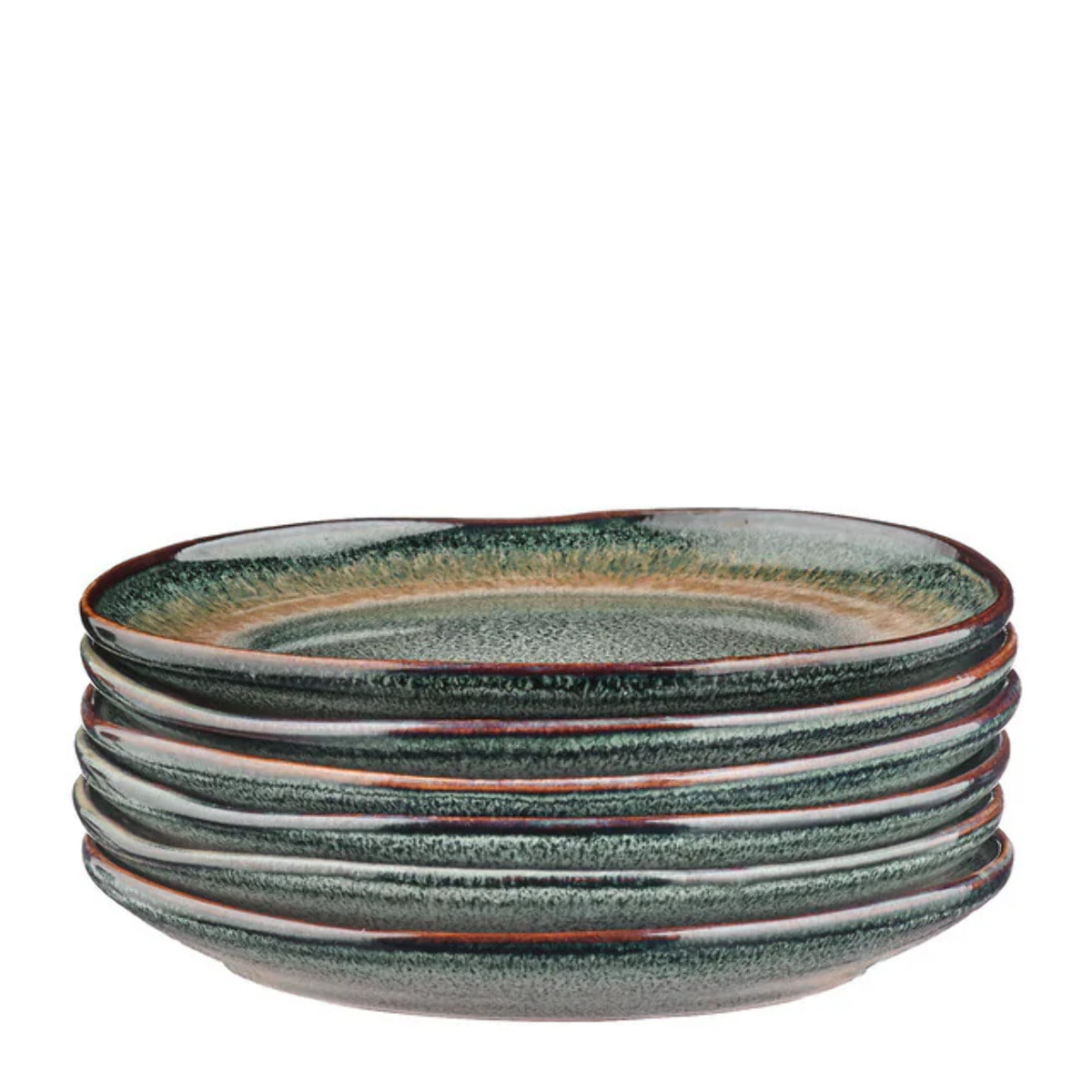 Assiette GENESIS Ø16,5cm - 6 pièces - Terre