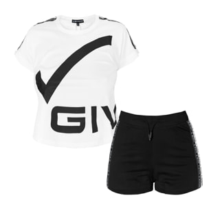 Completo Sportivo Donna GIVOVA Corto Cotone